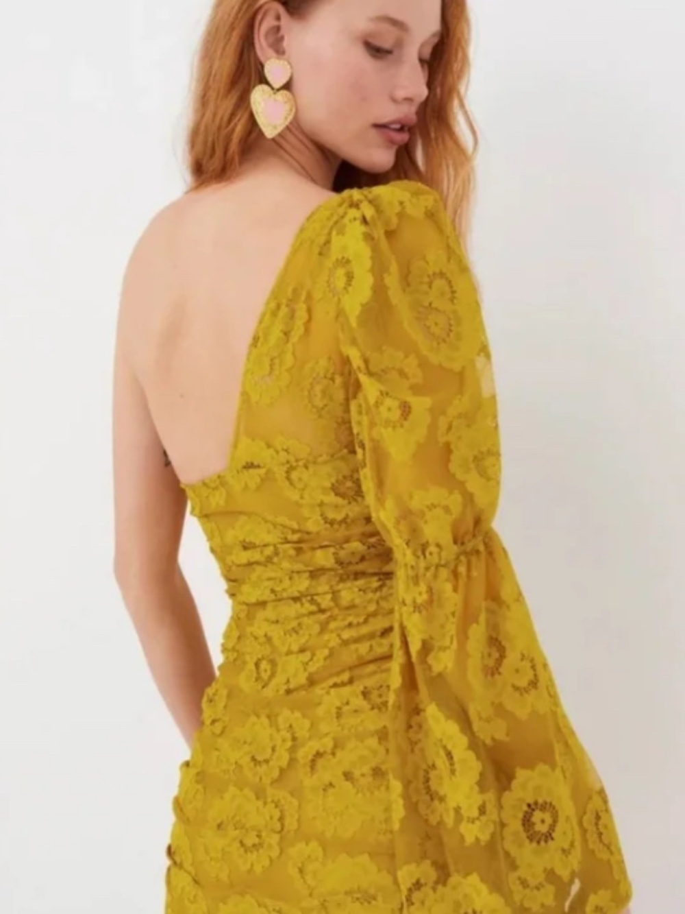 💛FOR LOVE & LEMONS TIANA LACE MINI DRESS💛 - Picture 3 of 3